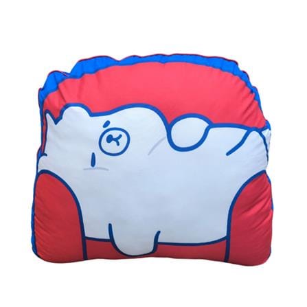 หมอนอิง SNAZZ FOAMBEAR SOFA 24.5x27.5 นิ้ว สีแดง_0