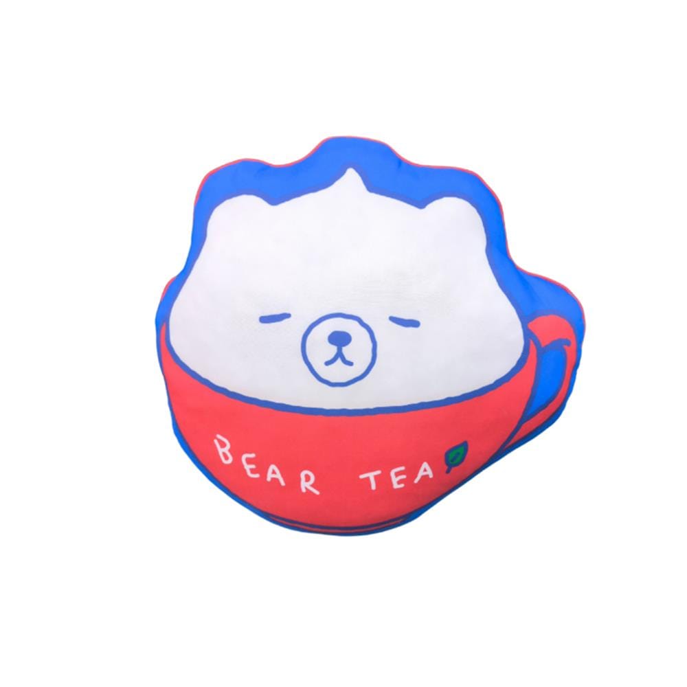 หมอนอิง SNAZZ FOAMBEAR TEA 18.5x20 นิ้ว สีแดง