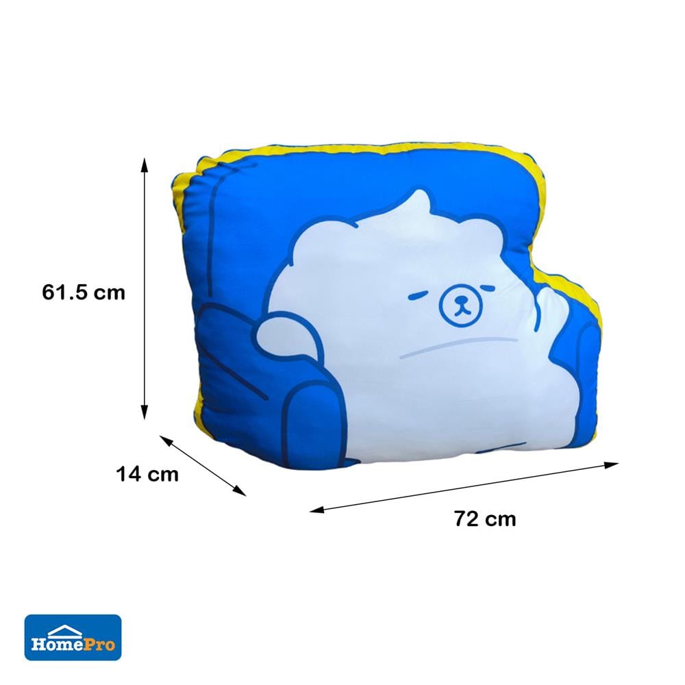 หมอนอิง SNAZZ FOAMBEAR SOFA 24x28 นิ้ว สีน้ำเงิน