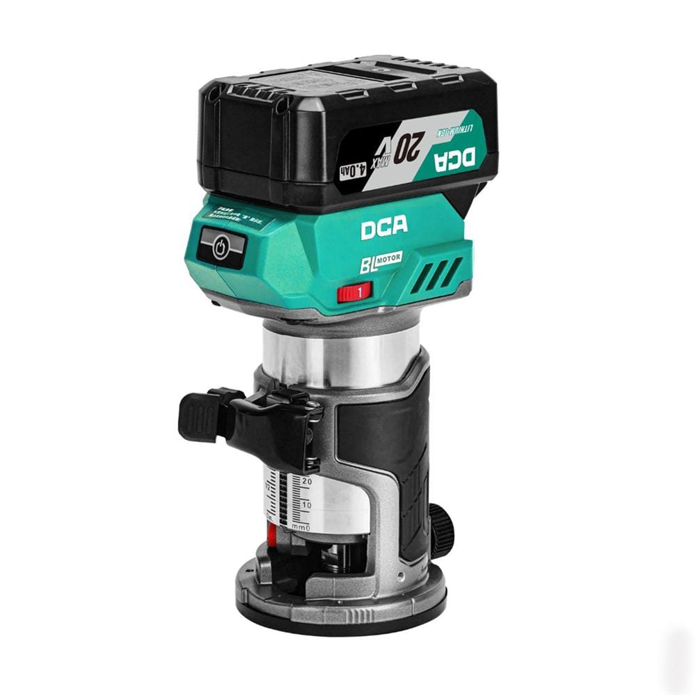 เครื่องเซาะร่องไร้สาย (พร้อมแบตเตอรี่) DCA ADMP6(BM) 600 วัตต์