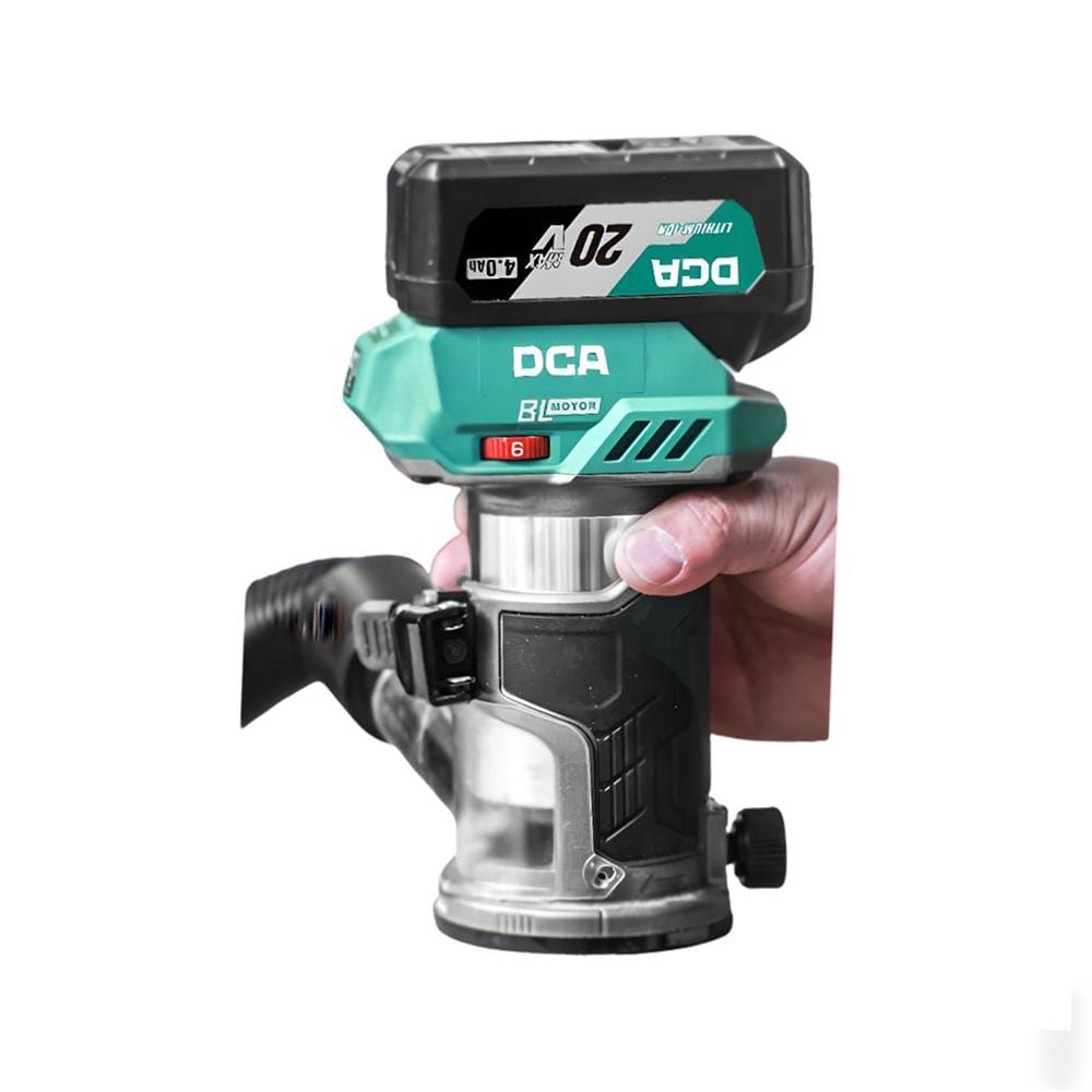 เครื่องเซาะร่องไร้สาย (พร้อมแบตเตอรี่) DCA ADMP6(BM) 600 วัตต์