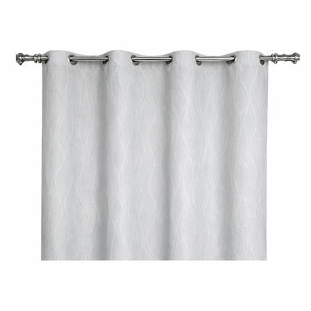 ผ้าม่าน EYELET HOME LIVING STYLE RITA UV 270x220 ซม. สีเทา_1