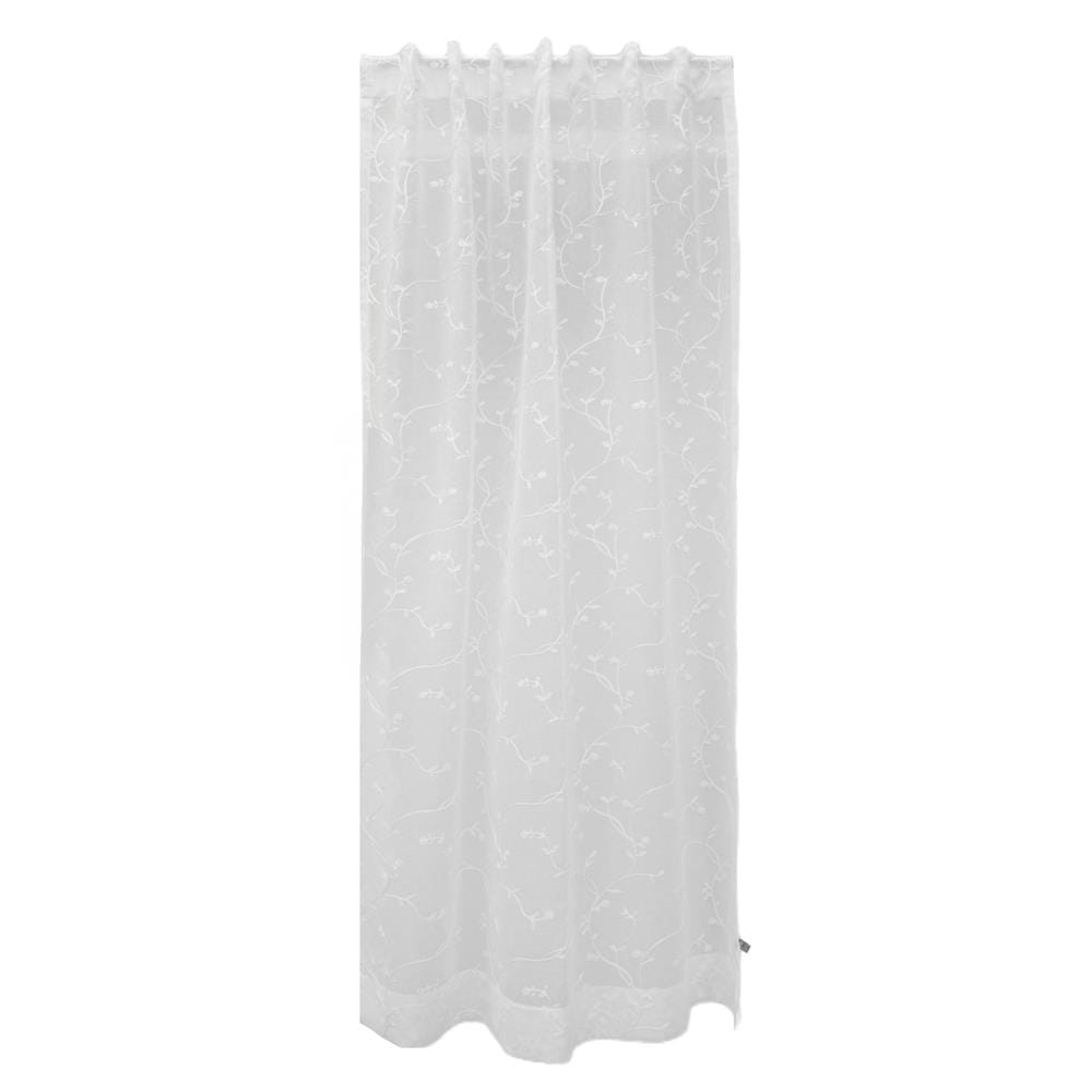 ผ้าม่านโปร่งซ่อนหู HOME LIVING STYLE IVY 130x220 ซม. สีขาว