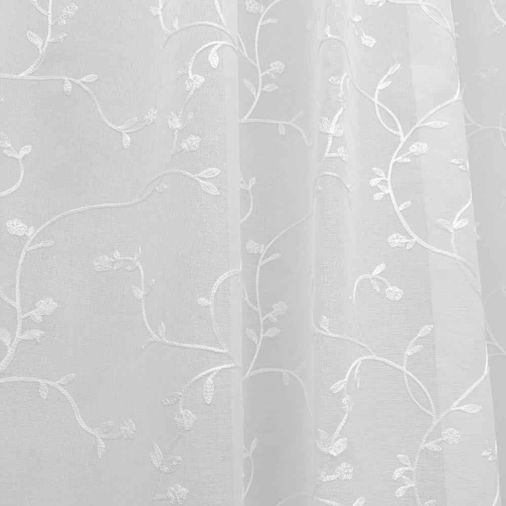 ผ้าม่านโปร่งซ่อนหู HOME LIVING STYLE IVY 130x220 ซม. สีขาว