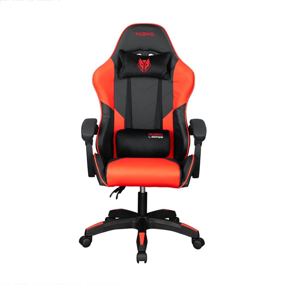 เก้าอี้เกมมิ่ง NUBWO L202 สีดำ/แดง