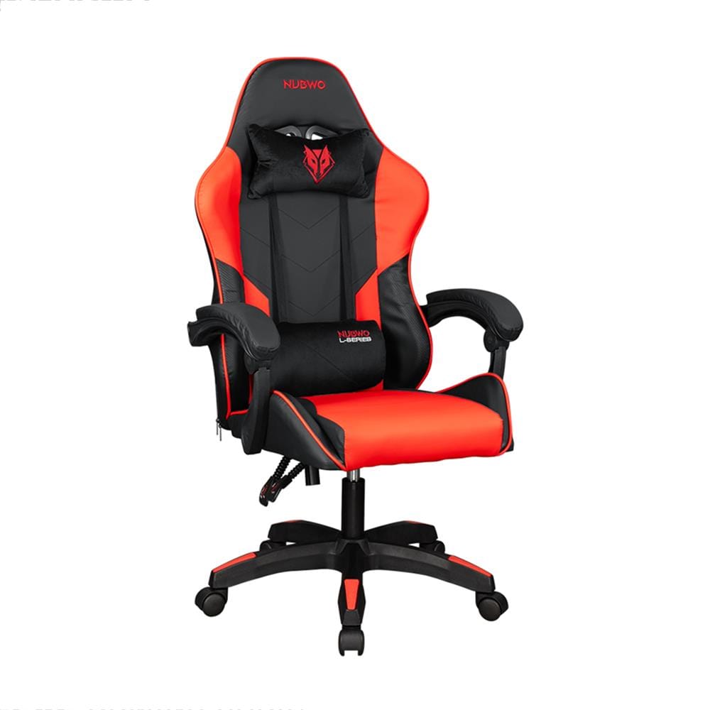 เก้าอี้เกมมิ่ง NUBWO L202 สีดำ/แดง