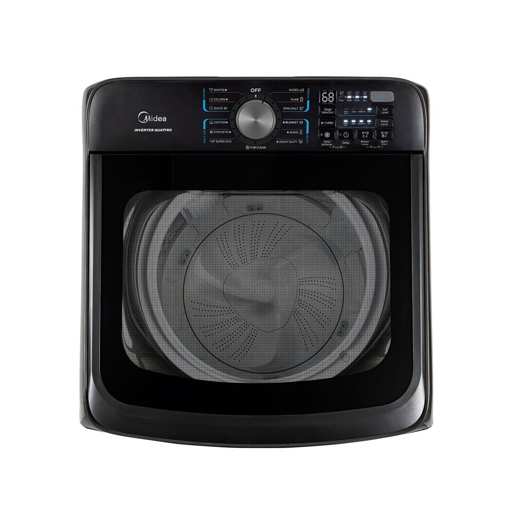 เครื่องซักผ้าฝาบน MIDEA MA512W150D 15กก. อินเวอร์เตอร์ สีดำ
