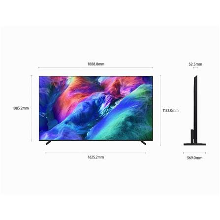 ทีวีไมโคร อาร์จีบี 85 นิ้ว SAMSUNG (4K, MICRO RGB, TIZEN) MRA85R85HAKXXT_13