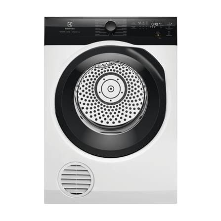เครื่องอบผ้าฝาหน้าพร้อมขาตั้ง ELECTROLUX EDH803J5WCR 8 กก. HEATPUMP สีขาว_0