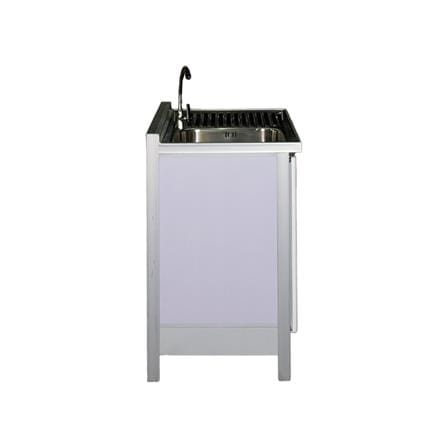 ตู้ตั้งพื้นท็อปซิงค์ 3MITI INFINICE LH 100 ซม. สีขาว_3