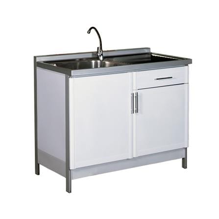 ตู้ตั้งพื้นท็อปซิงค์ 3MITI INFINICE LH+ 100 ซม. สีขาว_2
