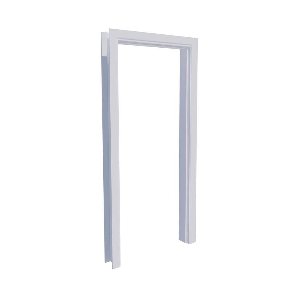 วงกบประตูพร้อมซับวงกบยาง UPVC AZLE 80x200 ซม. สีขาว