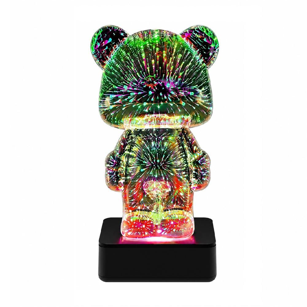 ไฟตั้งโต๊ะ GALAXY BEAR HOMEPRO KM-9435DZX-D สีเงิน