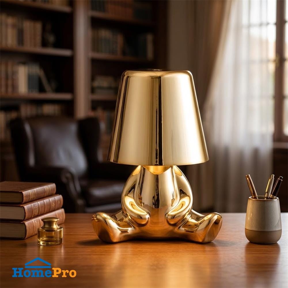 ไฟตั้งโต๊ะ GOLDEN THINKER HOMEPRO KM9908-B-G สีทอง