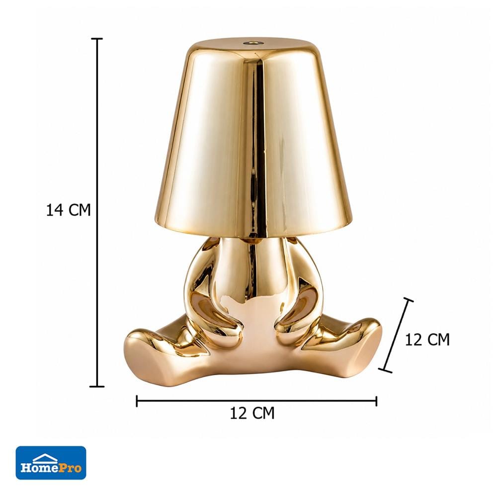ไฟตั้งโต๊ะ GOLDEN THINKER HOMEPRO KM9908-B-G สีทอง