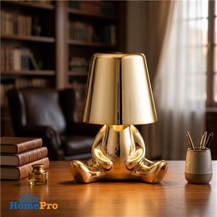 ไฟตั้งโต๊ะ GOLDEN THINKER HOMEPRO KM9908-B-G สีทอง_1