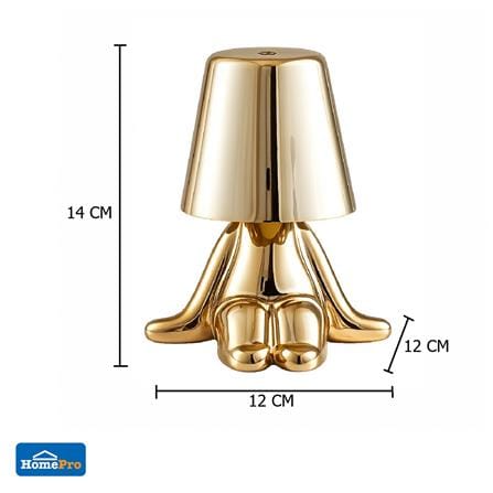 ไฟตั้งโต๊ะ GOLDEN THINKER HOMEPRO KM9908-C-G สีทอง_2