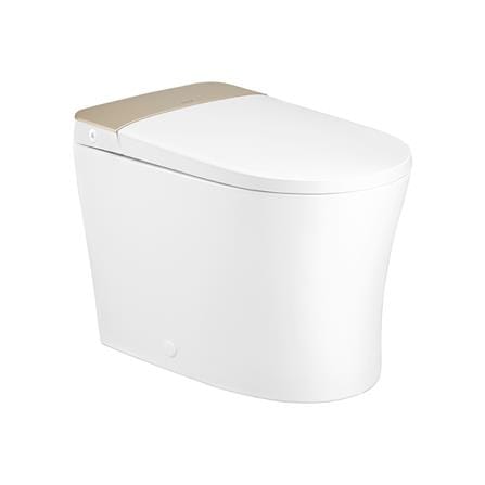 สุขภัณฑ์อัตโนมัติ COTTO C109227 PRO EDITS สี WHITE/CARAMEL GOLD_0