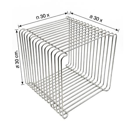 โต๊ะข้างสเตนเลส HOMEPRO CUBIX 30x30 ซม._3