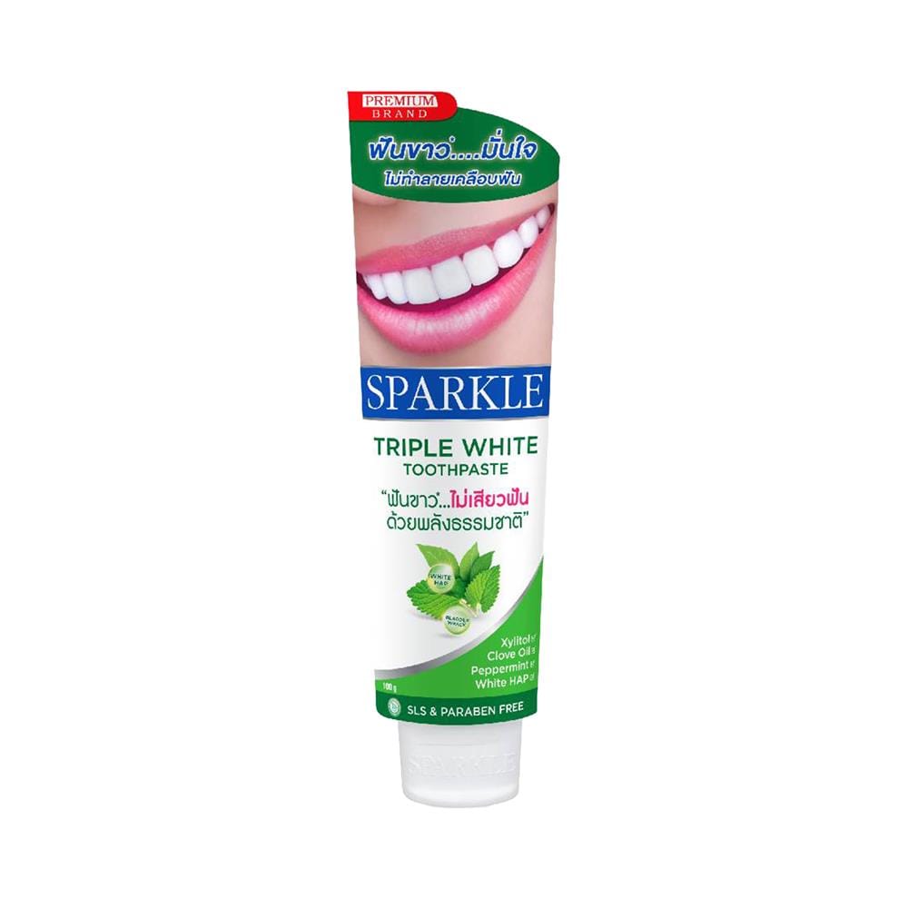 ยาสีฟัน SPARKLE ทริปเปิล ไวท์ 100 กรัม