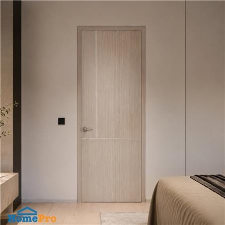 ประตูภายใน UPVC เจาะรูลูกบิด AZLE LT-11 90x200 ซม. สี ASH_2