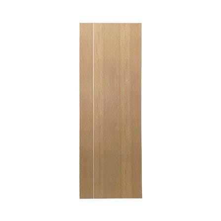 ประตูภายใน UPVC ไม่เจาะลูกบิด AZLE WB1 80x200 ซม. สีน้ำตาลเข้ม_0
