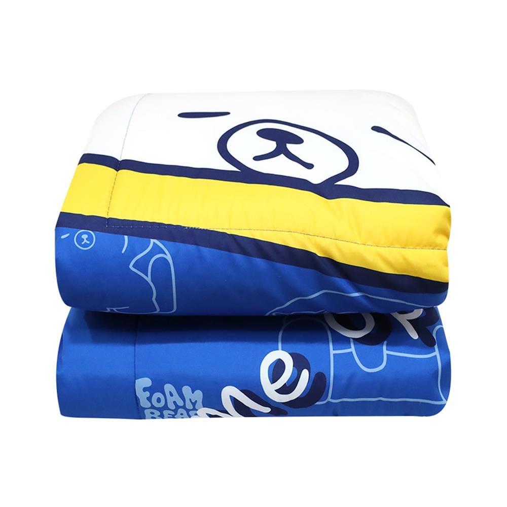 ชุดผ้าปูที่นอน 6 ฟุต (ชุด 4 ชิ้น) SNAZZ FOAM BEAR SLEEP