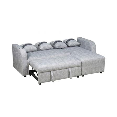 โซฟาเข้ามุมขวา AS FURNITURE HAZEL สีเทาอ่อน_4