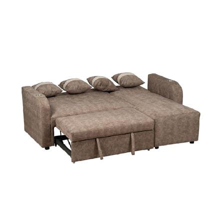 โซฟาเข้ามุมขวา AS FURNITURE HAZEL สีน้ำตาล_4