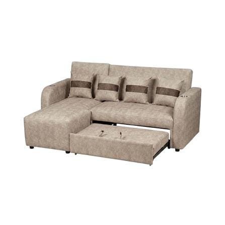 โซฟาเข้ามุมซ้าย AS FURNITURE HAZEL สีครีม_1