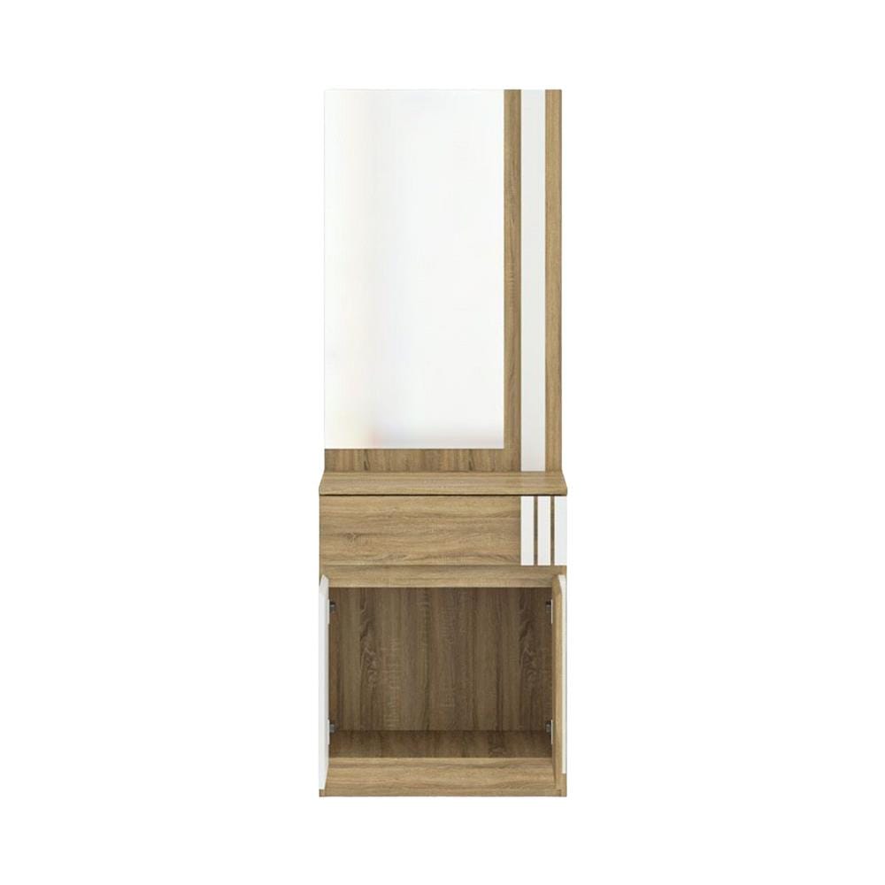 โต๊ะเครื่องแป้ง KONCEPT HOSHINO 19250436 สีโซลิดโอ๊คขาว