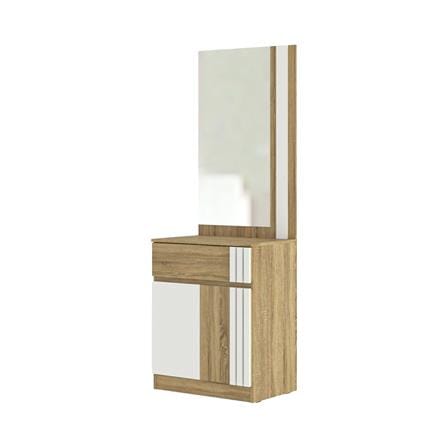 โต๊ะเครื่องแป้ง KONCEPT HOSHINO 19250436 สีโซลิดโอ๊คขาว_0