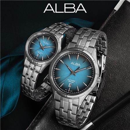นาฬิกาข้อมือผู้หญิง ALBA AH7CY9X 30 มม. สี SILVER/BLACK/TURQUOISE_4