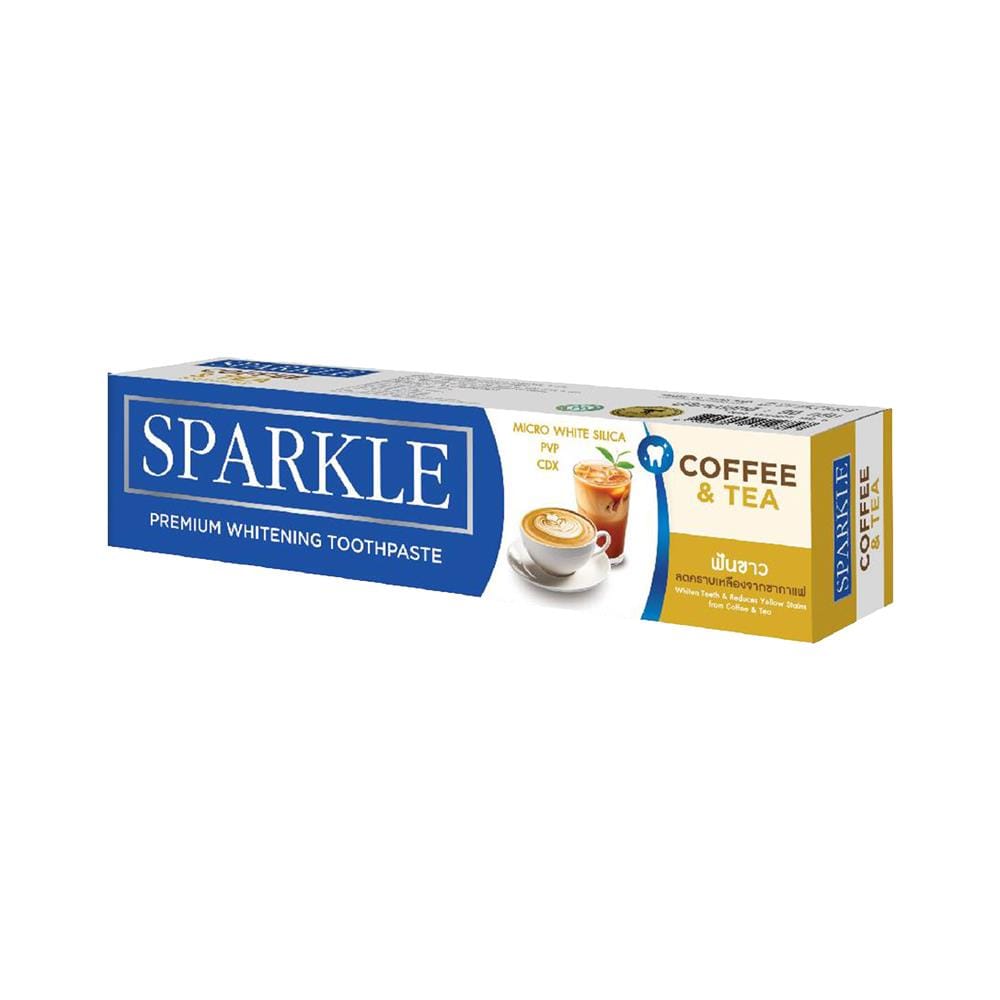 ยาสีฟัน SPARKLE 10SK00038 คอฟฟี่ แอนด์ ที ไวท์เทนนิ่ง 90 กรัม