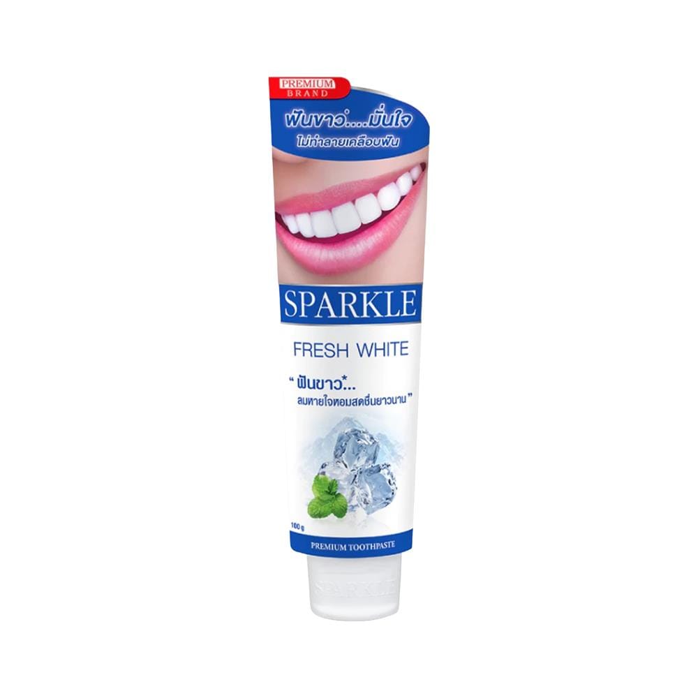 ยาสีฟัน SPARKLE 10SK00001 เฟรช ไวท์ 100 กรัม