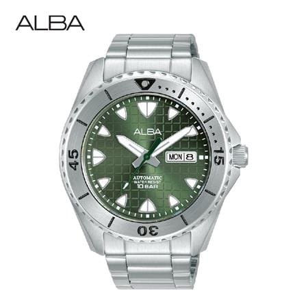 นาฬิกาข้อมือผู้ชาย ALBA AL4577X 44.5 มม. สี SILVER/GREEN_0