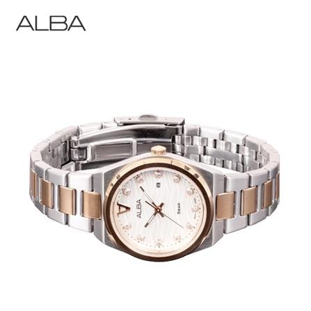 นาฬิกาข้อมือผู้หญิง ALBA AH7DJ8X 32 มม. สี SILVER/WHITE/ROSEGOLD_3