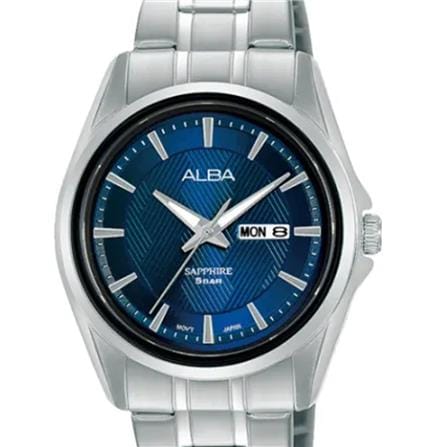 นาฬิกาข้อมือผู้หญิง ALBA AN8023X 30 มม. สี SILVER/BLUE_1