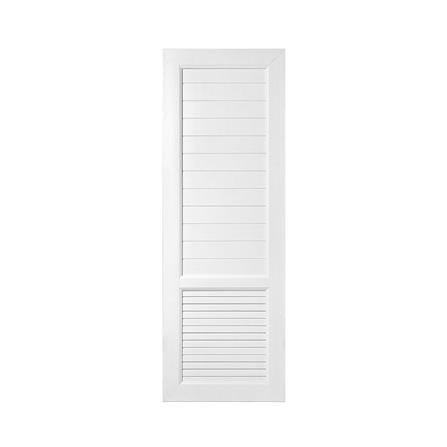 ประตูห้องน้ำ UPVC  ไม่เจาะลูกบิด ASARA S933 70x180 ซม. สีขาว_0