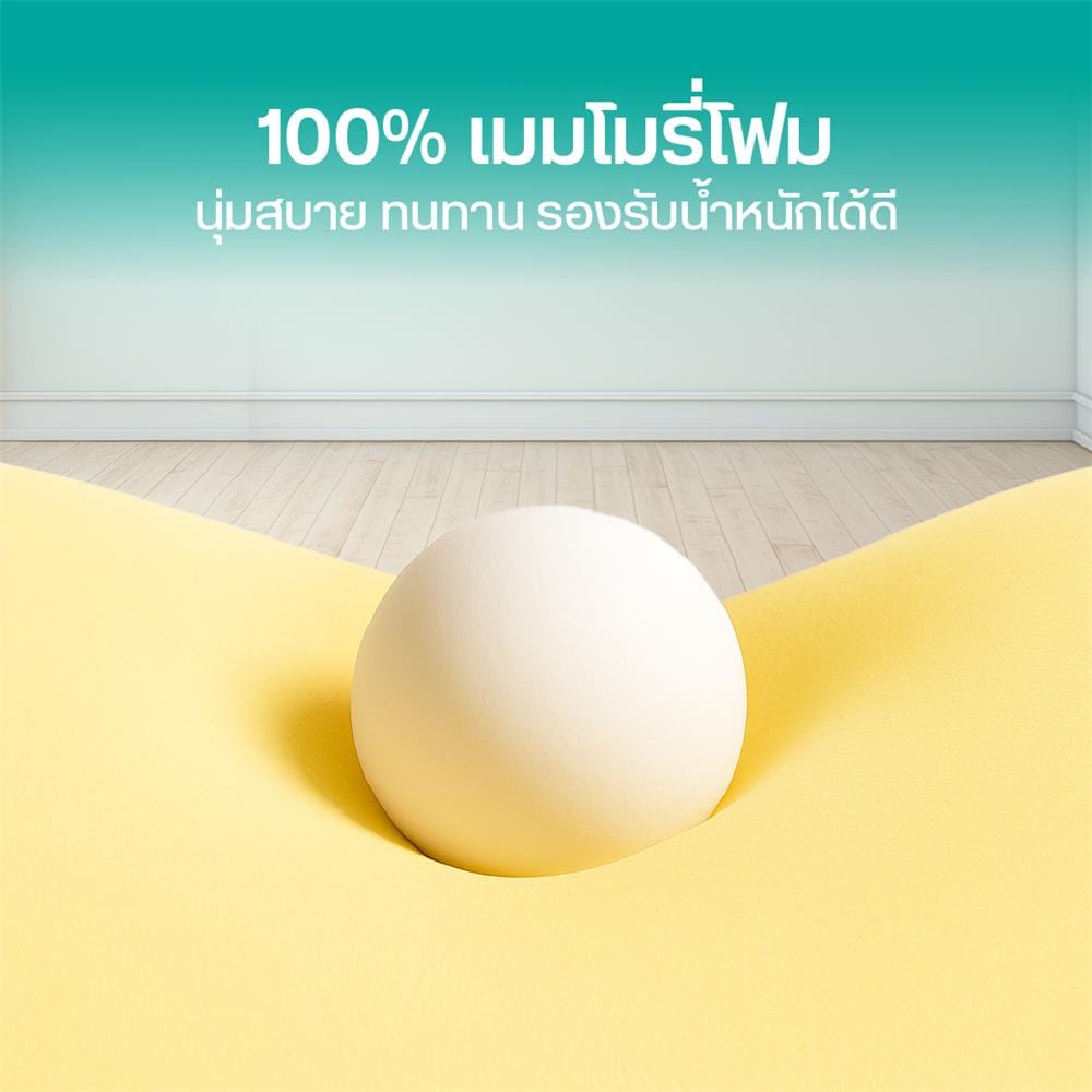 เบาะรองขา BEWELL 52x25x12 ซม. สีขาว