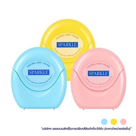ไหมขัดฟัน SPARKLE 10SK00196 สมูทแอนด์ดีพคลีน 30 ม. คละสี_0