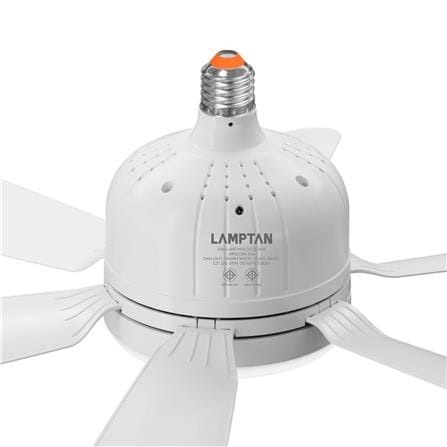 พัดลมโคมไฟ LED LAMPTAN AIRGLOW 18 นิ้ว 25 วัตต์ DAYLIGHT/COOL WHITE/WARM WHITE สีขาว_11