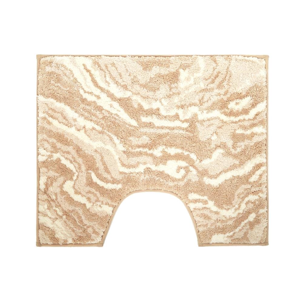 พรมห้องน้ำ HOME LIVING STYLE AURA 50x60 ซม. สีครีม