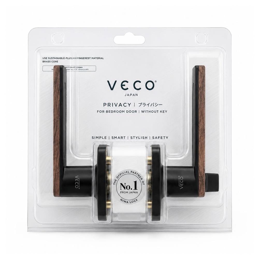 มือจับก้านโยก VECO 6722-WR-ET สีลายไม้