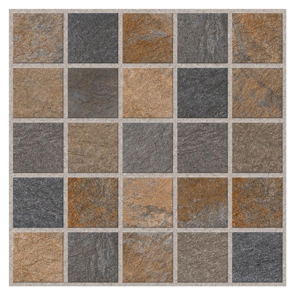 กระเบื้องพื้น 60x60 ซม. DURAGRES อีโค่ ฟาบาเรส มิกซ์ คัลเลอร์ A 1.44 ตร.ม.