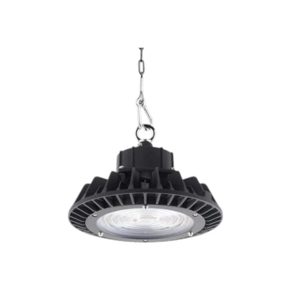 โคมไฮเบย์ LED L&E HBL710 80 วัตต์ DAYLIGHT สีดำ