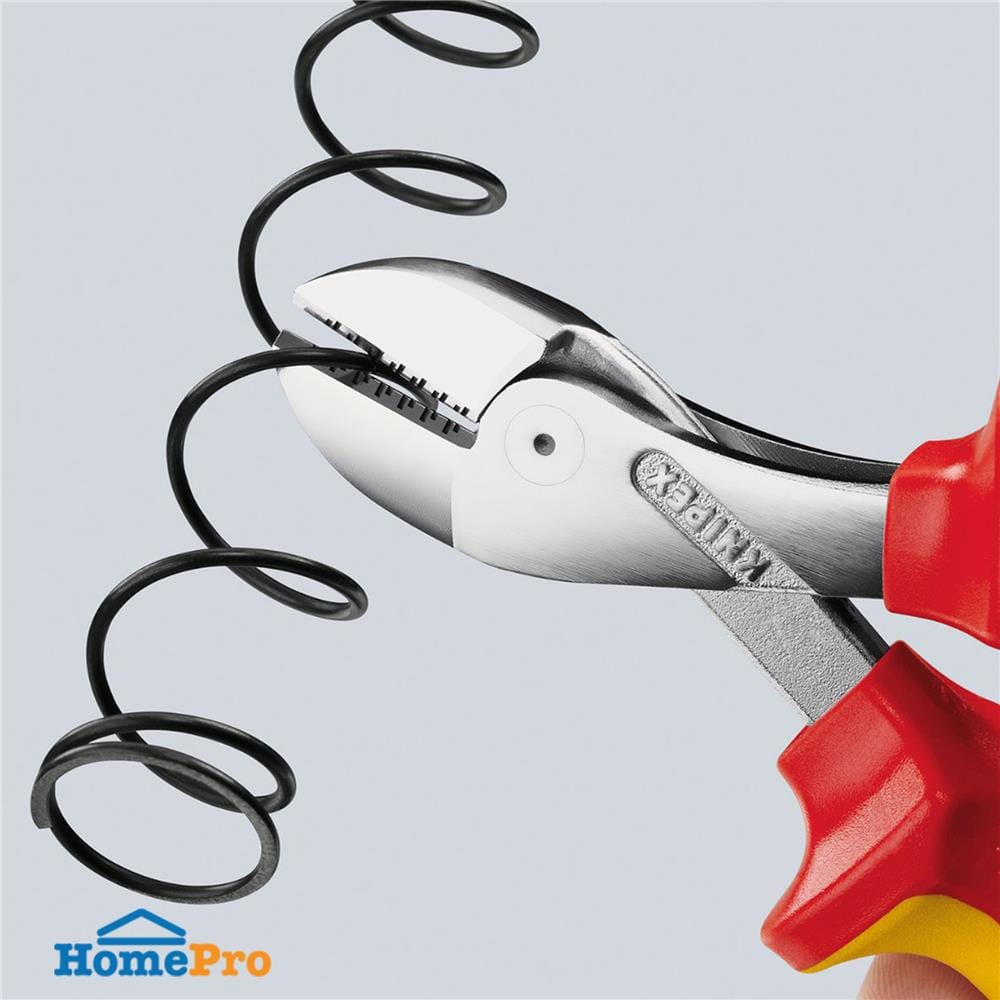 คีมตัดปากเฉียงตัดสายไฟ KNIPEX 73 06 160 160 มม.