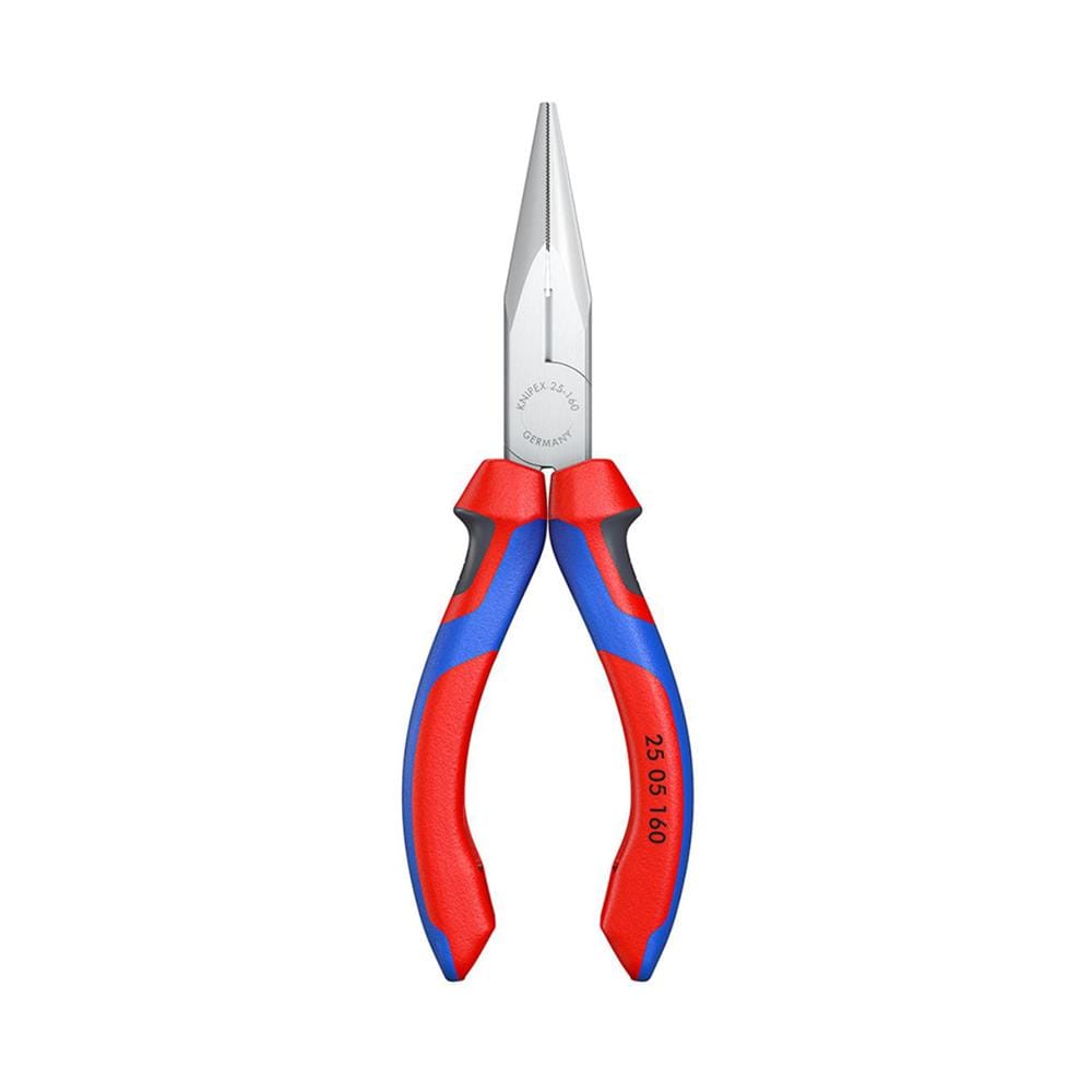 คีมปากแหลม ด้ามหุ้มยาง 140 มม. KNIPEX 25 05 160 5.5 นิ้ว