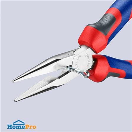 คีมปากแหลม ด้ามหุ้มยาง 140 มม. KNIPEX 25 05 160 5.5 นิ้ว_2