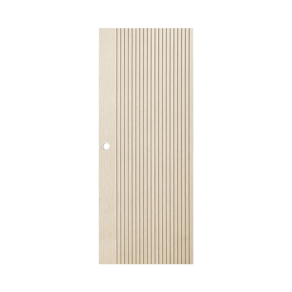 ประตูภายใน UPVC เจาะลูกบิด ECO-DOOR UX-ASH 80x200 ซม. สีแอช